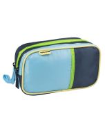 DIA'S RETRO Diabetiker-Täschchen, pastellblau/navy