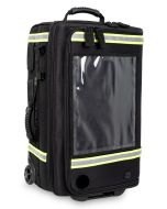 EMERAIR'S TROLLEY Beatmungskoffer, schwarz mit Trolley-System