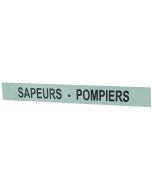 REFLECTIVE STRIPE with imprint SAPEURS-POMPIERS