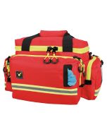 MIC-S Notfalltasche, rot: Anwendungsbeispiel mit Handschuhen