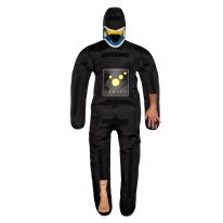 CRASH & CARRY Training Dummy: use case with cervical collar and injury pattern