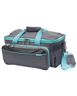 GP'S Softbag-Arzttasche, grau/türkis
