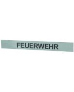 REFLEXSTREIFEN mit Aufdruck FEUERWEHR