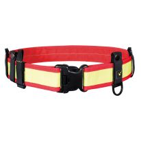 RED Paramedic Belt, consisting of lower belt, upper belt, 4 belt keepers and 1 GLOVE-FIX