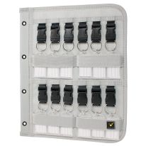 KEYBOARD Schlüsselboard mit 12 Schlüsselhaltern und Beschriftung